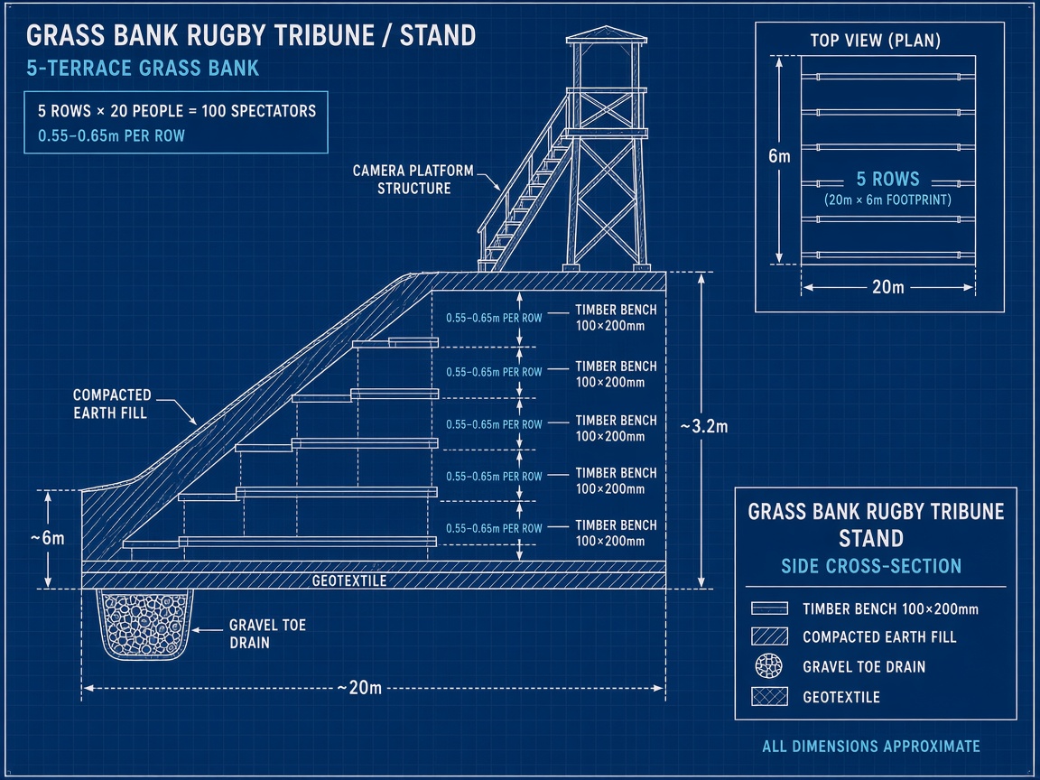 Cross-section blueprint